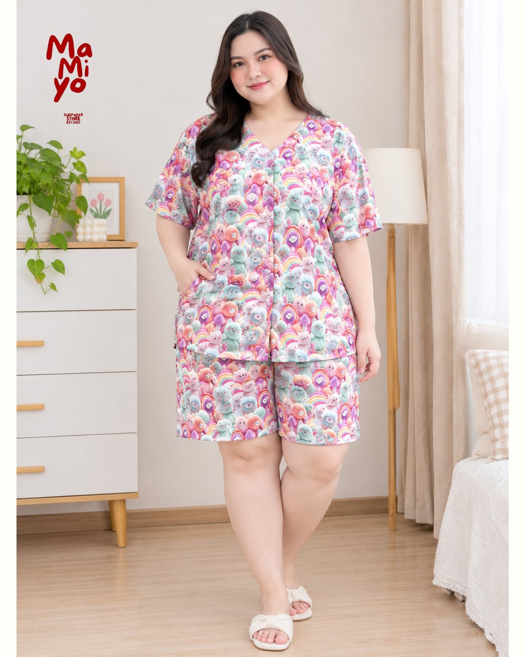 One Set Pendek Jumbo